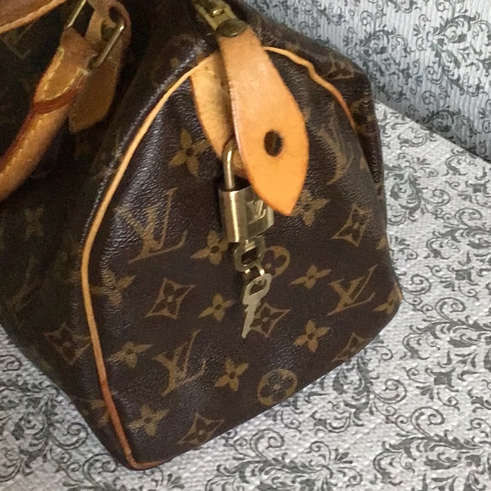 Louis Vuitton Brown Mini Bag with Signature Monogram - Picture 2 of 10
